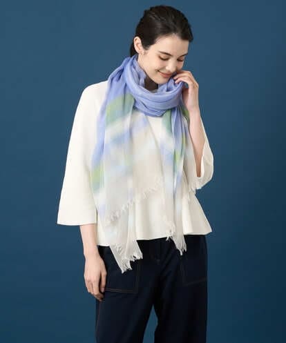 PL3GD12230 CHRISTIAN AUJARD グラデーションコットンストール