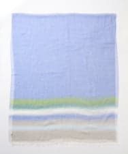 PL3GD12230 CHRISTIAN AUJARD(クリスチャン・オジャール) グラデーションコットンストール ブルー