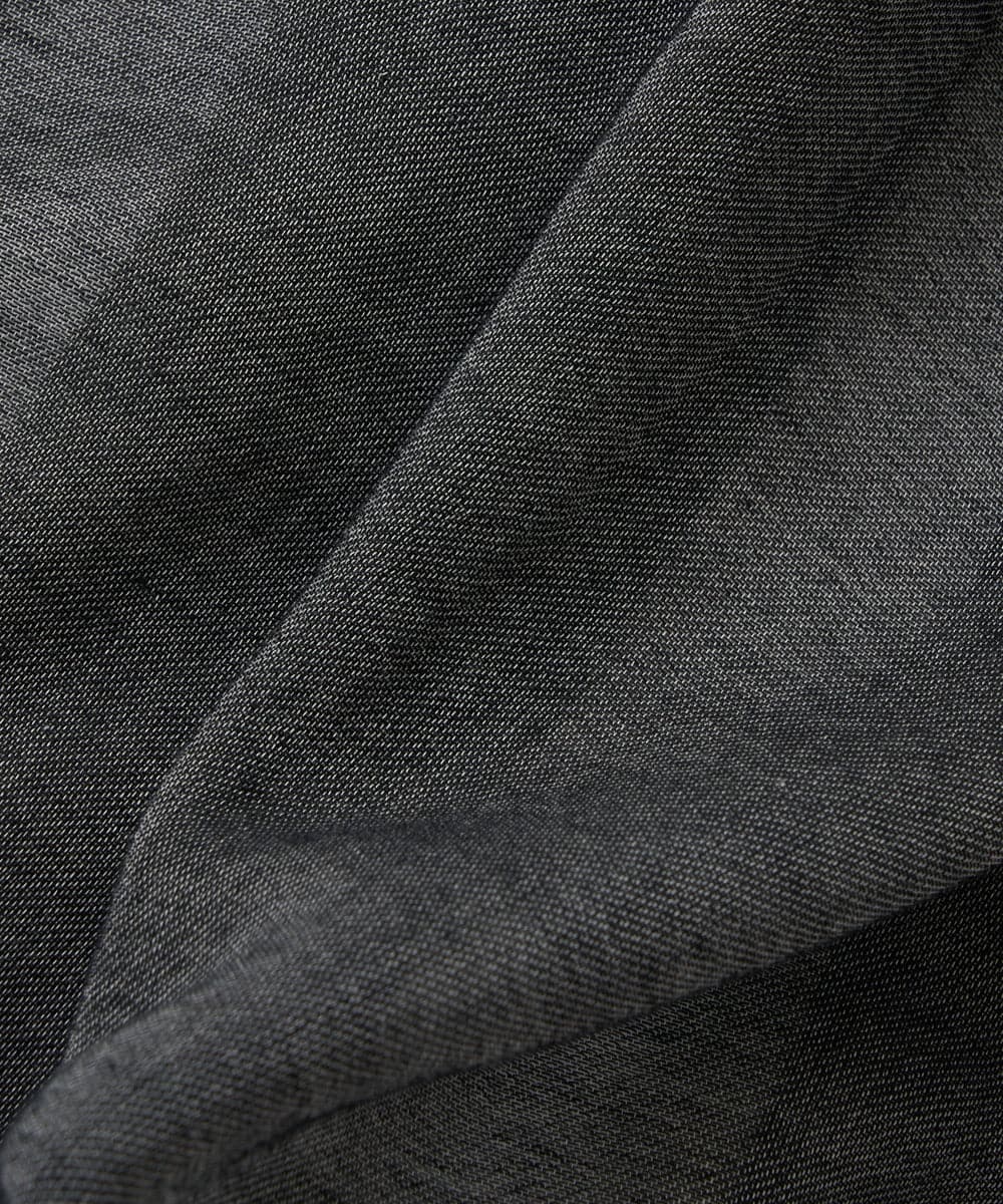 PL3GD22190 CHRISTIAN AUJARD(クリスチャン・オジャール) バイカラーサテンボーダーストール キャメル×ブラック