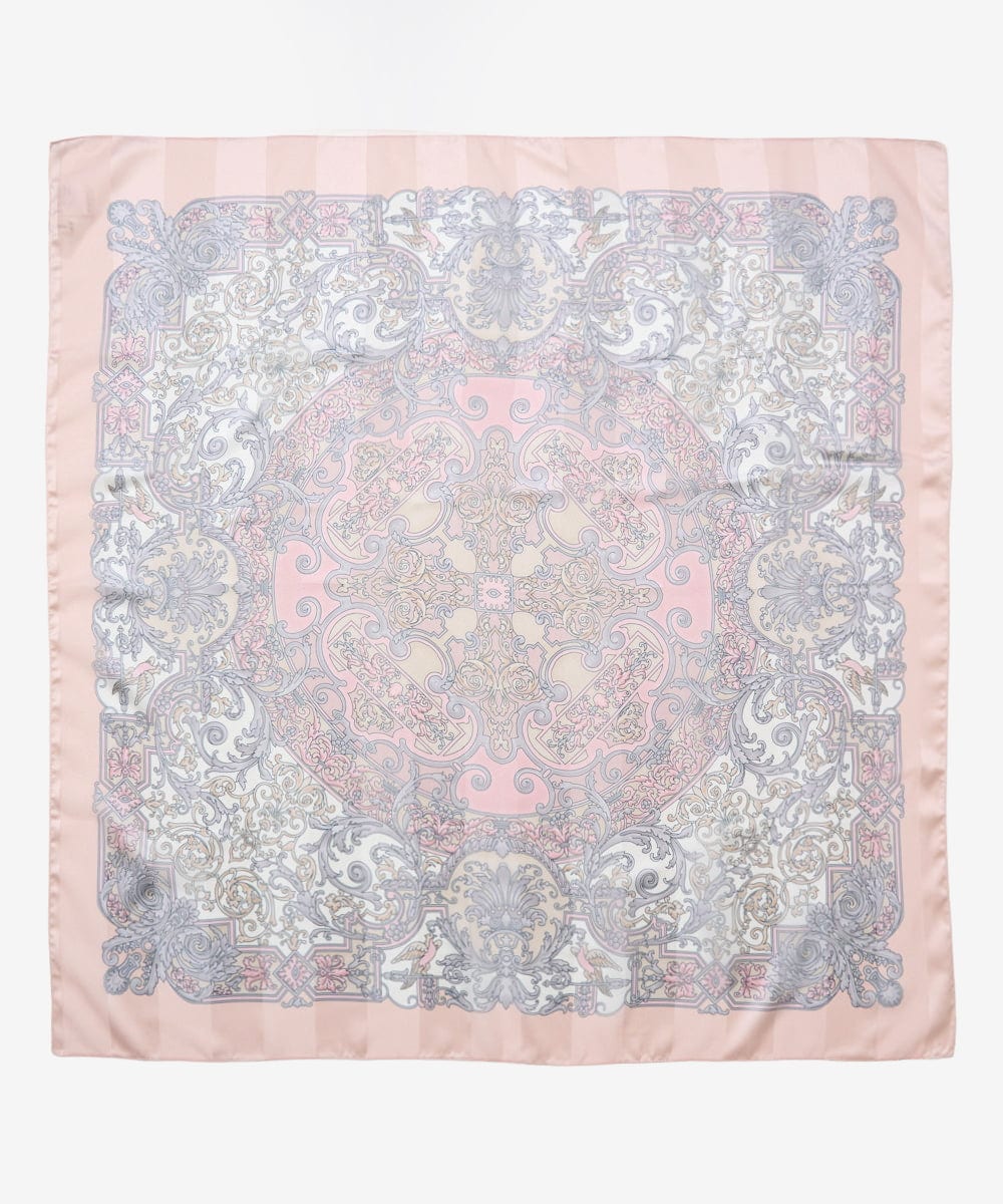 PL3GE06100 CHRISTIAN AUJARD(クリスチャン・オジャール) シャドーストライプスカーフ ピンク