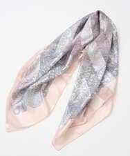 PL3GE06100 CHRISTIAN AUJARD(クリスチャン・オジャール) シャドーストライプスカーフ ピンク