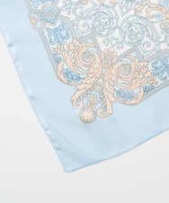 PL3GE06100 CHRISTIAN AUJARD(クリスチャン・オジャール) シャドーストライプスカーフ ライトブルー