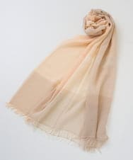 PL3GE08180 CHRISTIAN AUJARD(クリスチャン・オジャール) コットンブロックチェックストール ピンク