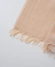 PL3GE08180 CHRISTIAN AUJARD(クリスチャン・オジャール) コットンブロックチェックストール ピンク