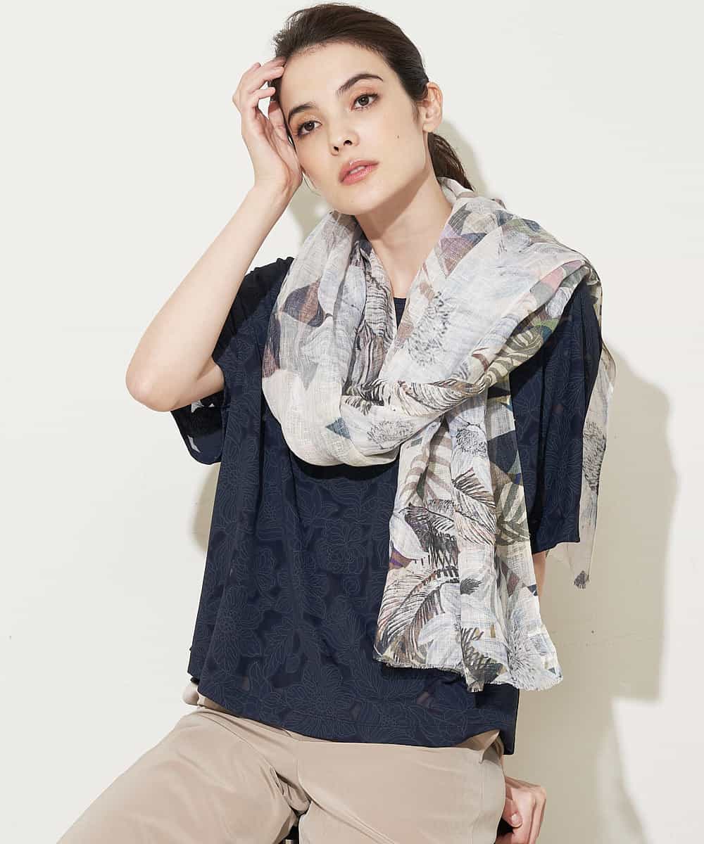 Christian Aujard クリスチャン オジャール フラワーリネンストール イトキンオンラインストア