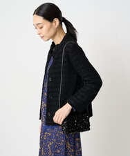 PL5AD04270 CHRISTIAN AUJARD(クリスチャン・オジャール) スパンコールポシェット ブラック