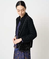 PL5AD04270 CHRISTIAN AUJARD(クリスチャン・オジャール) スパンコールポシェット ブラック