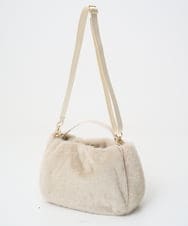 PL5AD09360 CHRISTIAN AUJARD(クリスチャン・オジャール) [2WAYタイプ]エコファーバック アイボリー