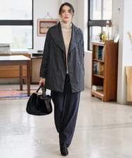 PL5AD09360 CHRISTIAN AUJARD(クリスチャン・オジャール) [2WAYタイプ]エコファーバック ブラック