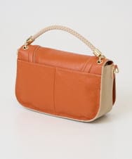 PL5GE09590 CHRISTIAN AUJARD(クリスチャン・オジャール) [2WAY]コンビネーションレザーバック オレンジ