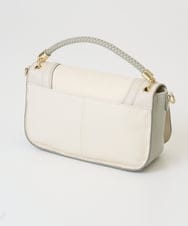 PL5GE09590 CHRISTIAN AUJARD(クリスチャン・オジャール) [2WAY]コンビネーションレザーバック アイボリー