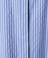 PRBAD34330 CHRISTIAN AUJARD(クリスチャン・オジャール) 長袖ストライプブラウス ブルー