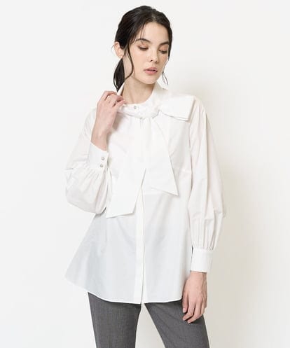 PRBCA05390 CHRISTIAN AUJARD 棒タイ付ブラウス