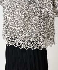 PRBCD03390 CHRISTIAN AUJARD(クリスチャン・オジャール) フラワーモールレースブラウス アイボリー系