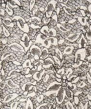 PRBCD03390 CHRISTIAN AUJARD(クリスチャン・オジャール) フラワーモールレースブラウス アイボリー系