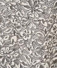 PRBCD03390 CHRISTIAN AUJARD(クリスチャン・オジャール) フラワーモールレースブラウス アイボリー系