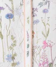 PRBEE19490 CHRISTIAN AUJARD(クリスチャン・オジャール) ボタニカルフラワーブラウス ホワイト×ピンク系