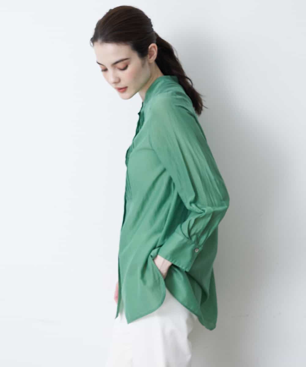 Christian Aujard クリスチャン オジャール コットンシルクチュニックブラウス イトキンオンラインストア