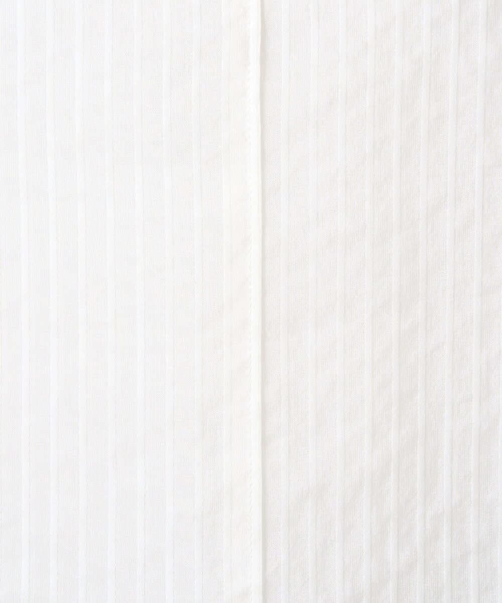 PRBGD51360 CHRISTIAN AUJARD(クリスチャン・オジャール) ドビーサテンストライプシャツ ホワイト