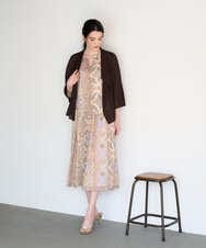 PRBGD53450 CHRISTIAN AUJARD(クリスチャン・オジャール) [セットアップ対応]ゴールドオーナメントサラサブラウス ゴールド系