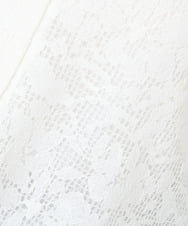 PRBGW17430 CHRISTIAN AUJARD(クリスチャン・オジャール) オーガニックコットンレースブラウス ホワイト