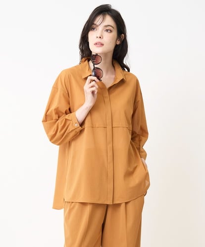 PRBHB21330  [セットアップ対応]ドロップショルダーブラウス