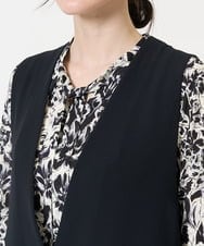 PRBJB05330 CHRISTIAN AUJARD(クリスチャン・オジャール) Vネックジレ ブラック
