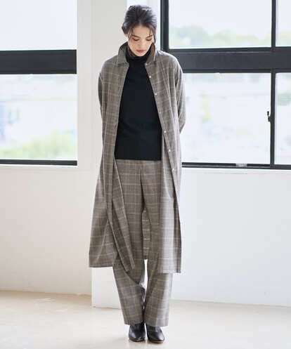 PREAD31720 CHRISTIAN AUJARD グレンチェックワンピース