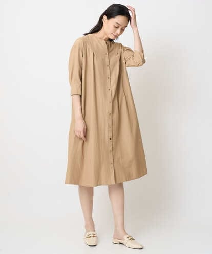 PREGA45500  タックデザインワンピース