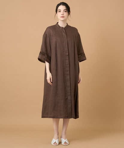 PREGD52590 CHRISTIAN AUJARD リネンクロスワンピース