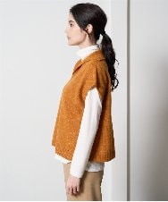 PRFAD33330 CHRISTIAN AUJARD(クリスチャン・オジャール) ホールガーメントニットベスト オレンジ