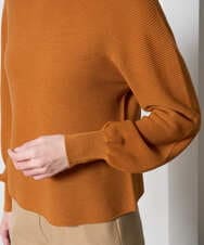 PRFAD36290 CHRISTIAN AUJARD(クリスチャン・オジャール) ホールガーメントニットプルオーバー オレンジ