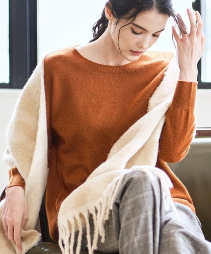 PRFAD37400 CHRISTIAN AUJARD [アンサンブル対応]カシミヤシルクニット