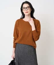 PRFAD37400 CHRISTIAN AUJARD(クリスチャン・オジャール) [アンサンブル対応]カシミヤシルクニット オレンジ