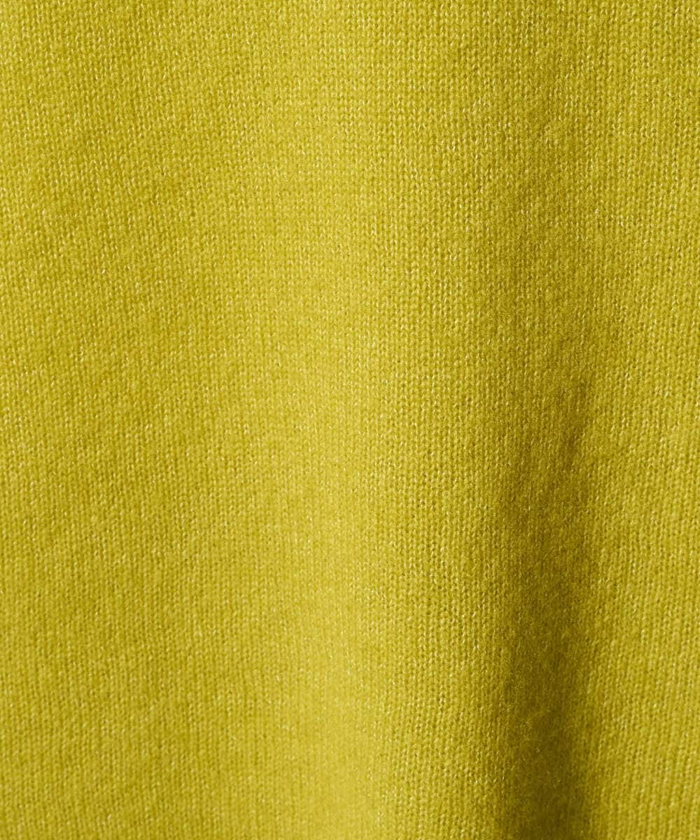 PRFAD37400 CHRISTIAN AUJARD(クリスチャン・オジャール) [アンサンブル対応]カシミヤシルクニット ライム