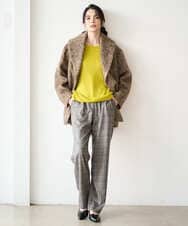 PRFAD37400 CHRISTIAN AUJARD(クリスチャン・オジャール) [アンサンブル対応]カシミヤシルクニット ライム