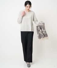 PRFAD37400 CHRISTIAN AUJARD(クリスチャン・オジャール) [アンサンブル対応]カシミヤシルクニット ライトグレー