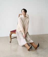 PRFAD41360 CHRISTIAN AUJARD(クリスチャン・オジャール) グラデーションニットプルオーバー アイボリー