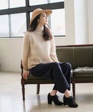 PRFAD41360 CHRISTIAN AUJARD(クリスチャン・オジャール) グラデーションニットプルオーバー アイボリー