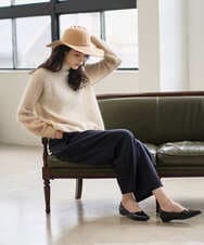 PRFAD41360 CHRISTIAN AUJARD(クリスチャン・オジャール) グラデーションニットプルオーバー アイボリー