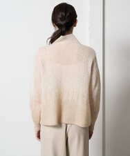 PRFAD41360 CHRISTIAN AUJARD(クリスチャン・オジャール) グラデーションニットプルオーバー アイボリー