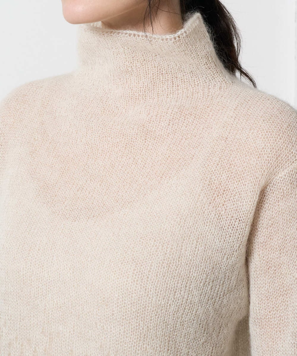 PRFAD41360 CHRISTIAN AUJARD(クリスチャン・オジャール) グラデーションニットプルオーバー アイボリー