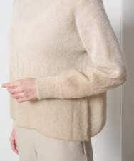 PRFAD41360 CHRISTIAN AUJARD(クリスチャン・オジャール) グラデーションニットプルオーバー アイボリー