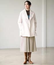 PRFAD45430 CHRISTIAN AUJARD(クリスチャン・オジャール) ペイズリージャガードニット ブラウン×ブルー