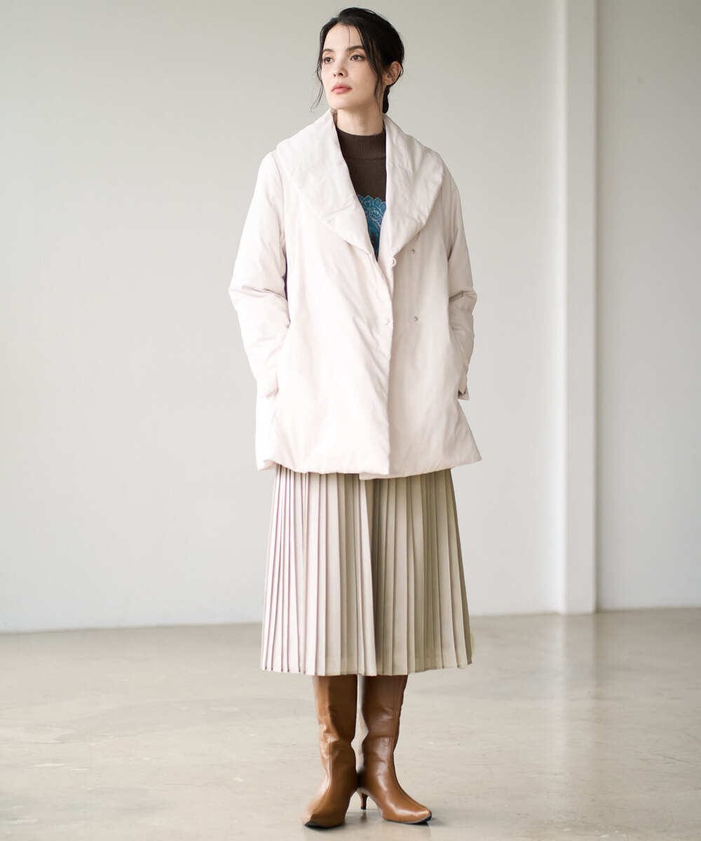 PRFAD45430 CHRISTIAN AUJARD(クリスチャン・オジャール) ペイズリージャガードニット ブラウン×ブルー