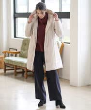 PRFAD46360 CHRISTIAN AUJARD(クリスチャン・オジャール) オフタートルニットベスト ボルドー