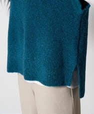 PRFAD46360 CHRISTIAN AUJARD(クリスチャン・オジャール) オフタートルニットベスト ブルーグリーン