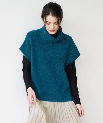 PRFAD46360 CHRISTIAN AUJARD オフタートルニットベスト