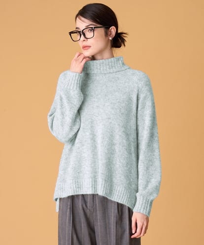 PRFAG45390  シャイニーノットブレンドニット
