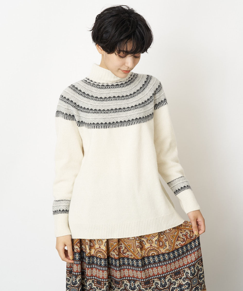 カシミヤホールガーメントニット 5%クーポン有り ニット セーター AUJARD CHRISTIAN ニット/セーター